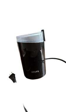 KRUPS Fast Touch Electric Coffee and Spice Grinder F203 Black